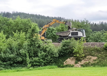 Bagger-Gleis