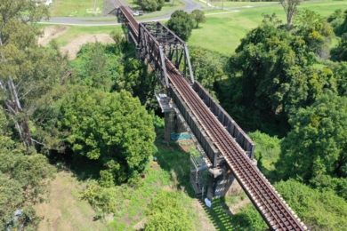 Structures work at Kyogle